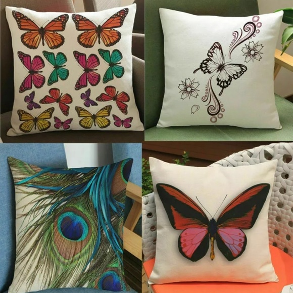 Pillow case 18" Cotton Linen Cushions Cover - Picture 6 of 6